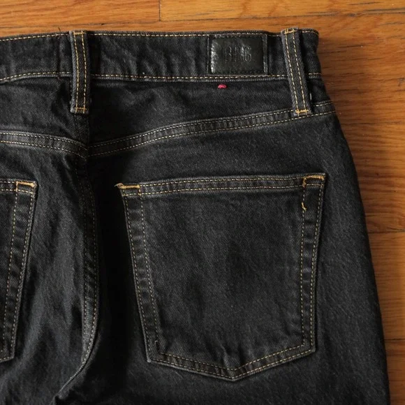 BDG 90s Bootcut Jeans Women Black Dark Wash Denim Retro 28 Urban Outfitters - Picture 7 of 9